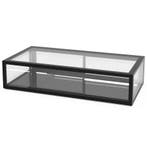Neutrale Vitrine | INTEGRA | Zwart | 1 Niveau |, Verzenden, Nieuw in verpakking