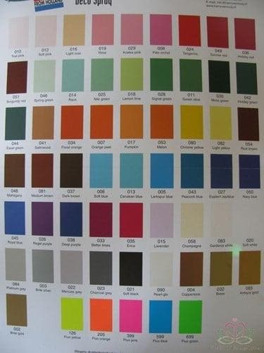 Spring pro Florist Bloemenverfspray Spring Mintgroen 400 cc, Hobby & Loisirs créatifs, Bricolage