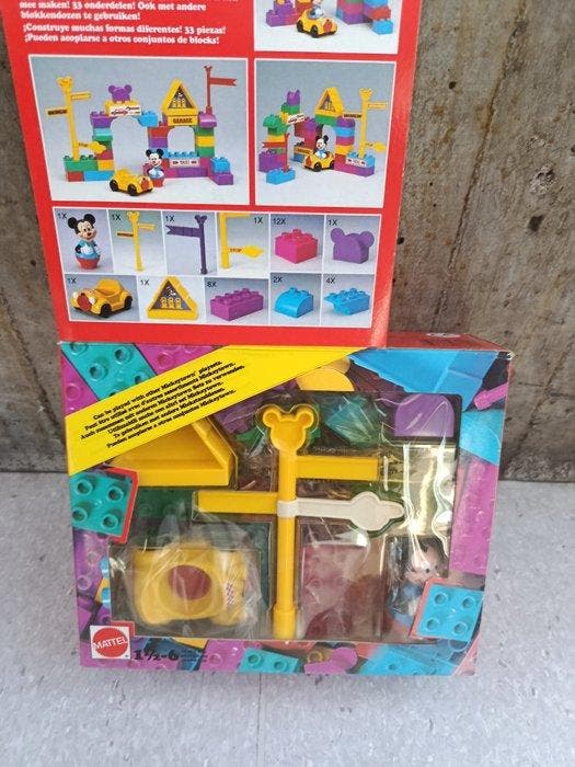 Mattel - Jouet Mickey Magic Block Set 1989 - 1980-1990 -, Antiquités & Art, Antiquités | Autres Antiquités