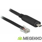 Delock 63912 Adapter USB 2.0 Type-C male > 1 x Serieel, Computers en Software, Verzenden, Nieuw