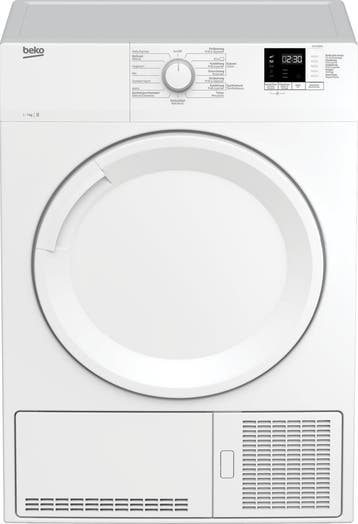 Beko DC72301BX - Condensdroger - 7 kg - AquaWave - 65 dB -, Huis en Inrichting, Ophalen of Verzenden, Nieuw