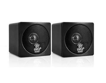 Pyle 2x Satellietluidsprekers, Mini Cube, Passief, Stereo..., Ophalen of Verzenden, Nieuw