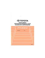 1995 TOYOTA PASEO CHASSIS & CARROSSERIE WERKPLAATSHANDBOEK