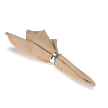 Servetten Sandalwood Bruin 51x51cm Treb SP, Verzenden, Nieuw, Overige kleuren, Overige typen