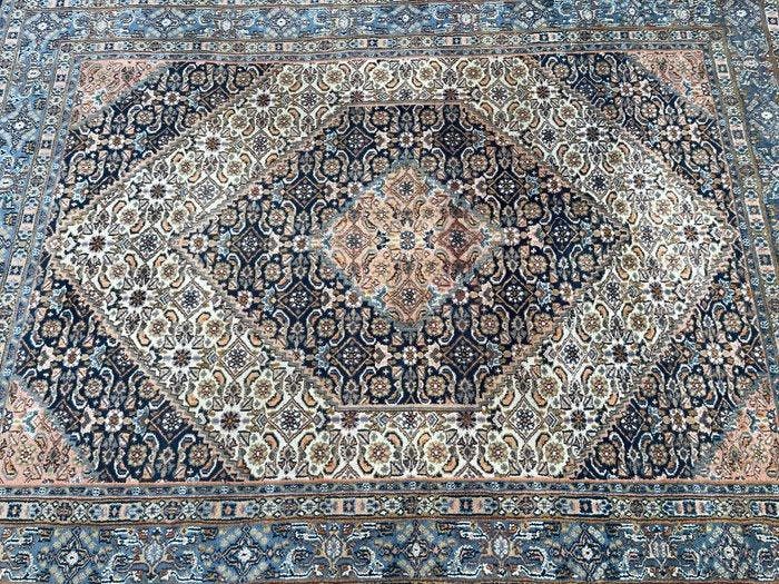 Indo-Bidjar - GEREINIGD - handgeknoopt - wol - india -, Huis en Inrichting, Stoffering | Tapijten en Vloerkleden