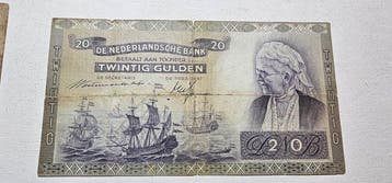 Nederland. - 4 banknotes - various dates (Zonder