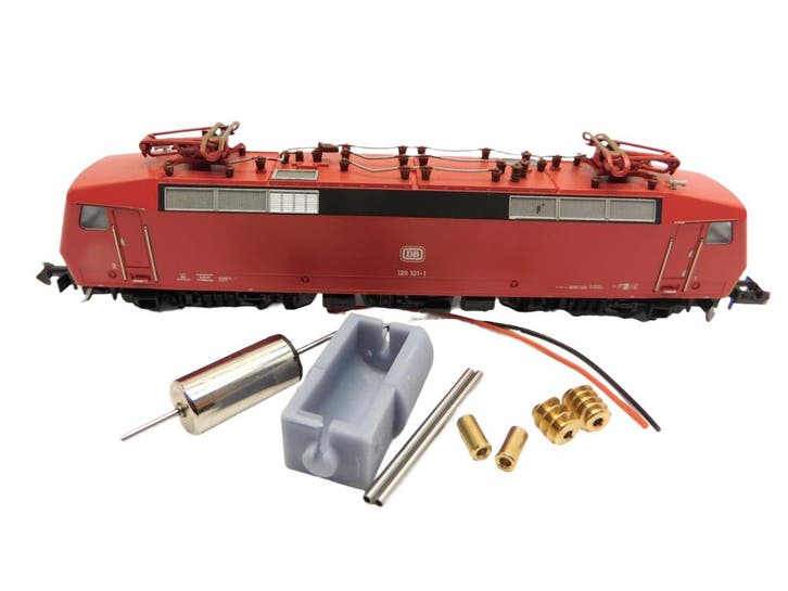 micromotor NM053C motor ombouwset voor Minitrix  BR 120, Hobby & Loisirs créatifs, Trains miniatures | Échelle N, Envoi