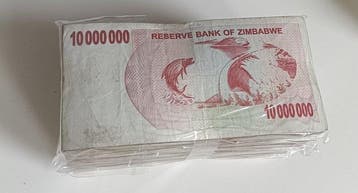 Zimbabwe. - 500 x 10 Million Dollars - 2008 (Zonder