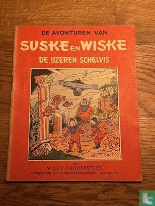 Suske en Wiske - De IJzeren Schelvis - 1955, Boeken, Eén stripboek, Verzenden, Gelezen, Vandersteen, Willy.