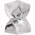 Gedraaide Kruk Aluminium | Retour Deal | Zilver, Verzenden, Nieuw