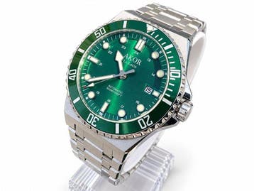 AKOR Le Locle Swiss - Emerald Diver Automatique - Heren -, Nieuw