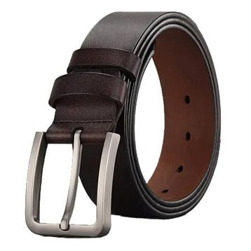 Fako Fashion - Riem Heren - Bruin - 110 cm - Broekriem -, Vêtements | Femmes, Ceintures, Verzenden