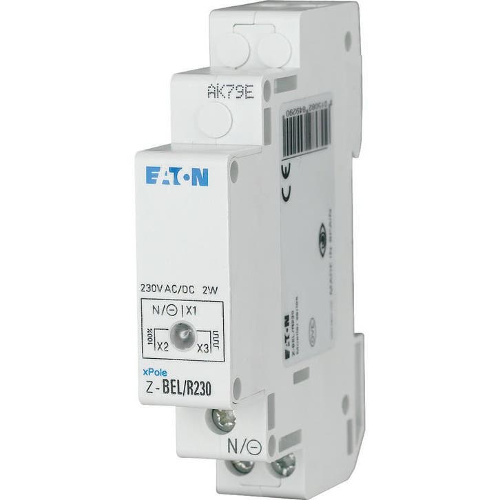 Eaton Feu de signalisation à LED unique 12-24V AC/DC Blanc -, Doe-het-zelf en Bouw, Alarmsystemen, Verzenden