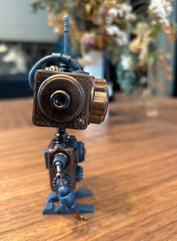 Handmade - Speelgoed robot Steampunk robot - Japan
