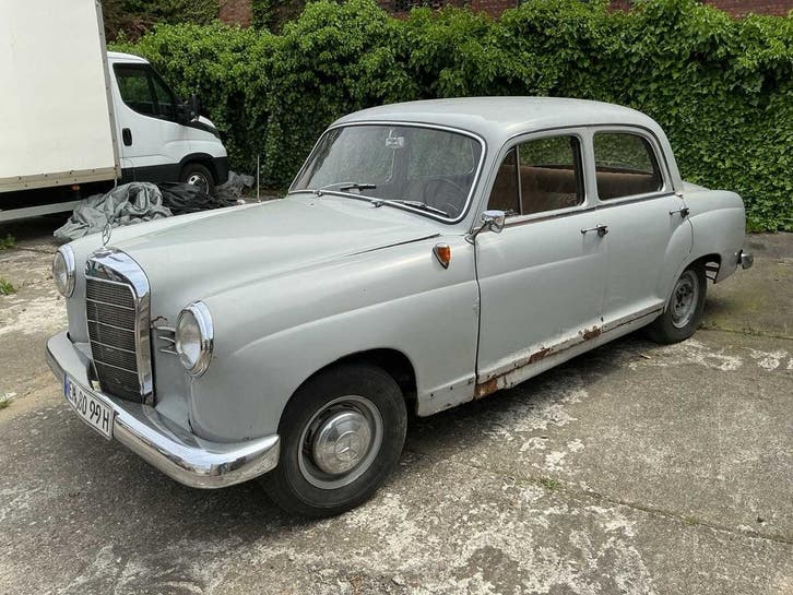 Online veiling - Mercedes Ponton 190D Oldtimer, Autos, Oldtimers & Ancêtres, Enlèvement