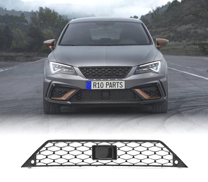 CALANDRE INFERIEURE SEAT LEON CUPRA R 17-20 NOIR, Autos : Pièces & Accessoires, Carrosserie & Tôlerie, Envoi