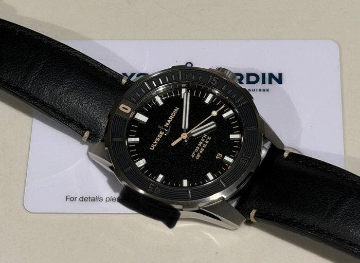 Ulysse Nardin - Diver 42 - 81631175/92 - Homme - 2023, Handtassen en Accessoires, Horloges | Heren