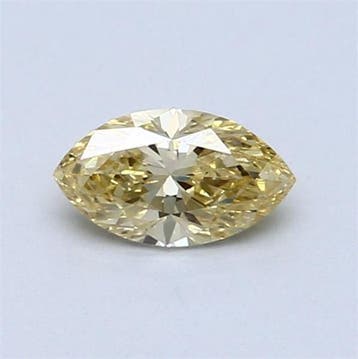 1 pcs Diamant (Couleur naturelle) - 0.50 ct - Marquise -