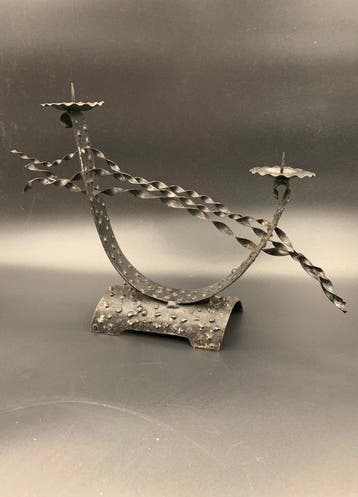 PRL | metaloplastyka - cepelia - Kandelaber - Legering -