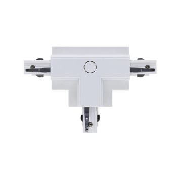 Luxar Inbouw 3 Fase T-Vorm Connector Left-2 Wit, Verzenden