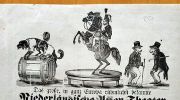 Niederländische Affen-Theater und Kunstreiterei en miniature, Antiek en Kunst