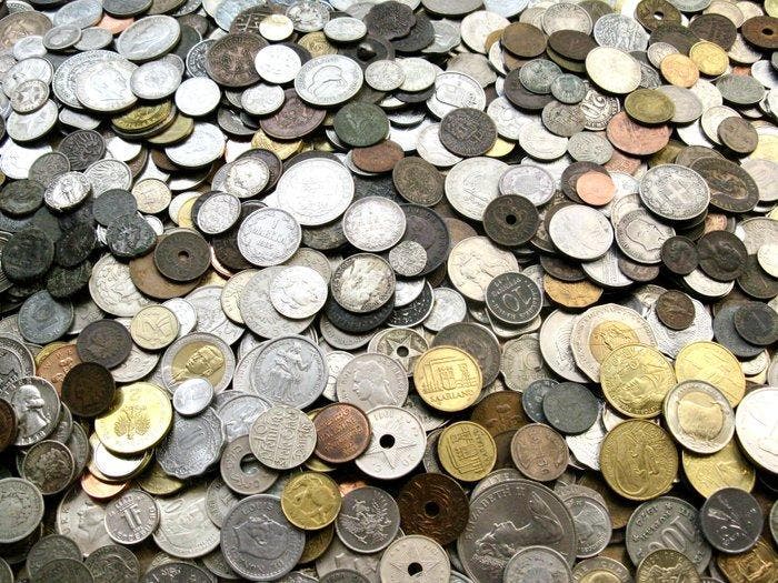 Wereld. 1000+ coins | 65+ Silver | Roman Empire to 2022 |, Postzegels en Munten, Munten | Europa | Niet-Euromunten