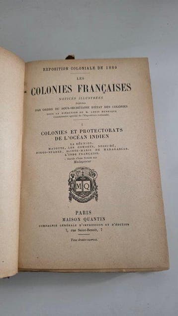 Collectif / Ministère des Colonies - Notices illustrées I.