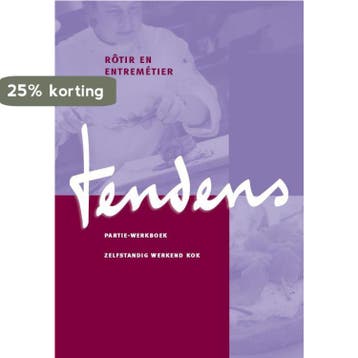 Tendens Partie-werkboek Zelfstandig werkend kok, Rotir en, Verzenden, Jan-Willem van Gelder