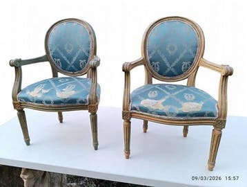 Chaise pour enfants (2) - Hêtre - Petits fauteuils de style