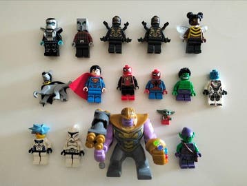 Lego Minifiguur - Marvel Super Heroes, City, Star Wars,, Nieuw