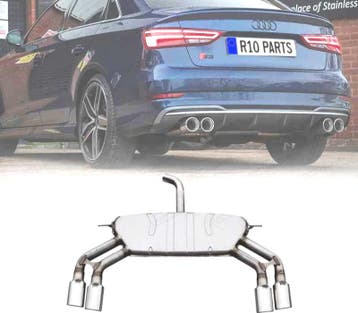SILENCIEUX DECHAPPEMENT AUDI A3 S LINE BERLINE 13-20 LOOK S, Verzenden