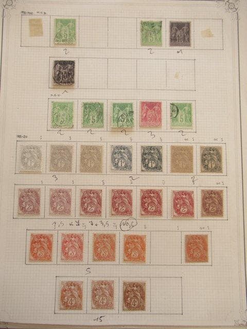 Frankrijk - Geavanceerde postzegelverzameling, Postzegels en Munten, Postzegels | Europa | Frankrijk