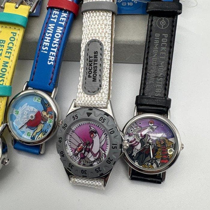 pokemon - Pokémon Wristwatch Set x5 SEGA Prize Unused Anime, Consoles de jeu & Jeux vidéo, Consoles de jeu | Accessoires Autre