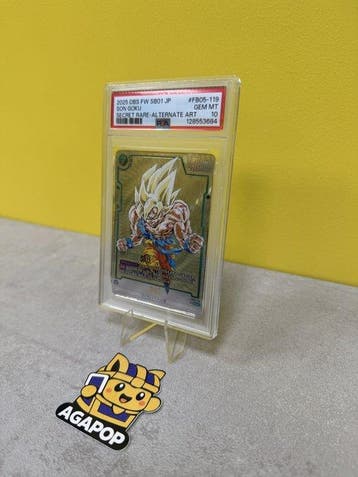 Bandai - 1 Graded card - Dragon Ball - PSA 10 – Son Goku, Nieuw