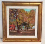 Piero Vaccari (1928-1997) - La pineta dArdenza - Livorno