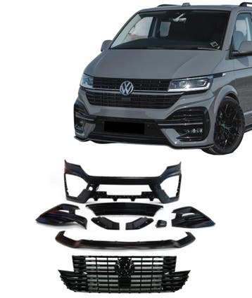 Voorbumper | geschikt voor Volkswagen | Transporter 2019- |, Auto-onderdelen, Verzenden, Nieuw, Volkswagen