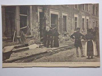 Luxemburg - Stad en Landschap - Luxemburg - Ansichtkaart, Gelopen