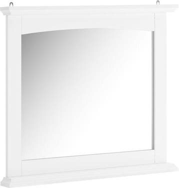 2dekans | SoBuy Spiegel, badkamer, wit, 60 x 6 x 53,5 cm,, Ophalen of Verzenden