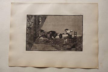 Francisco De Goya (1746-1828) - La Tauromaquia Blatt #18
