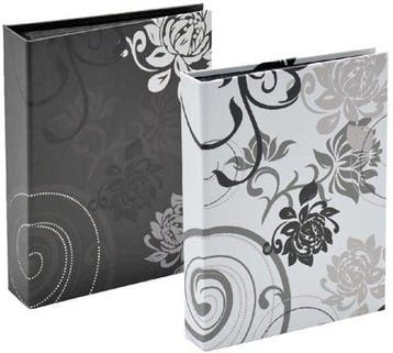 1 Insteekalbum Zwart of Wit 10*15 cm. voor 100 st, Nieuw