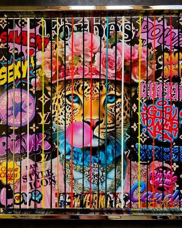 Elmago - Miss Pop Leopard luxury stars(New)