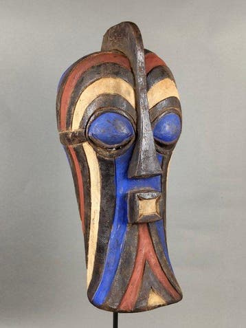 Prachtige kifwebe-masker - Songye - Congo RDC (Zonder, Antiquités & Art
