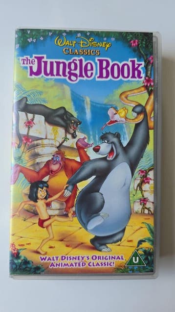 THE JUNGLE BOOK (IMPORT WITHOUT DUTCH SUBS) (VHS), Cd's en Dvd's, Gebruikt