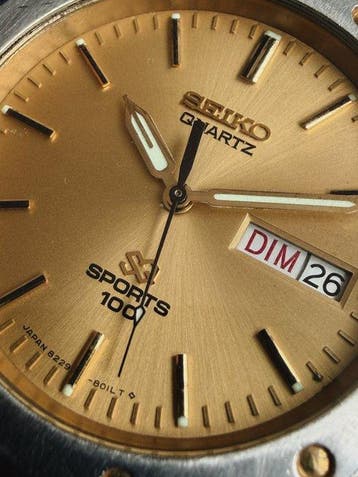 Seiko - Quartz SQ Sports 100 “Royal Oak” - Zonder