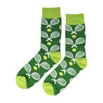 Sokken - Tennis Print - Groen - Katoen - Maat 38-45, Kleding | Dames, Nieuw