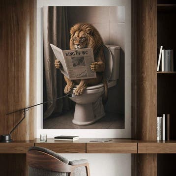 La Mama - King of WC - XL, Antiek en Kunst