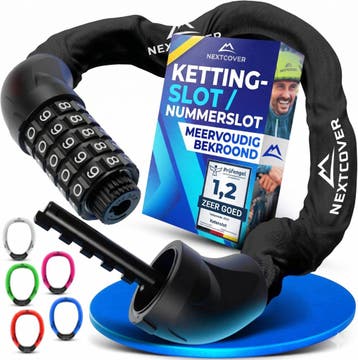 2dekans | Nextcover LockOne Fietsslot - Met Sleutel - Hoge, Ophalen of Verzenden