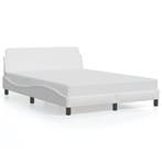 Bedframe Kunstleer Wit 120x200 | Retour Deal | 53% Korting!, Huis en Inrichting, Verzenden, Nieuw