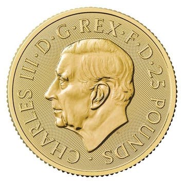 Verenigd Koninkrijk. 25 Pounds 2025 1/4 oz £25 GBP Great, Postzegels en Munten