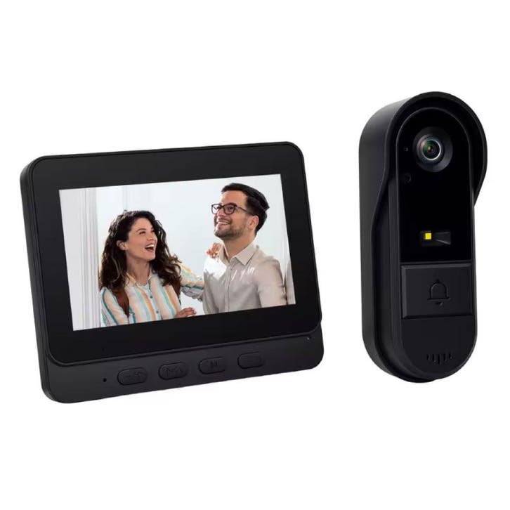 Draadloze Deurbel met Intercom Scherm - Camera WiFi Smart, Maison & Meubles, Sonnettes, Envoi